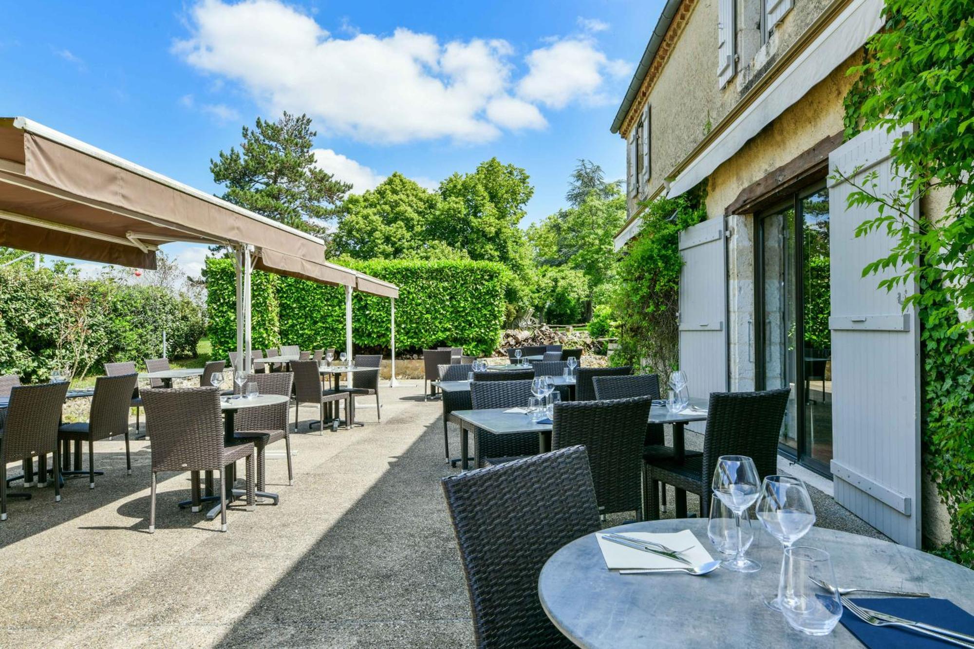 Maignaut Logis Hotel La Ferme De Flaran מראה חיצוני תמונה