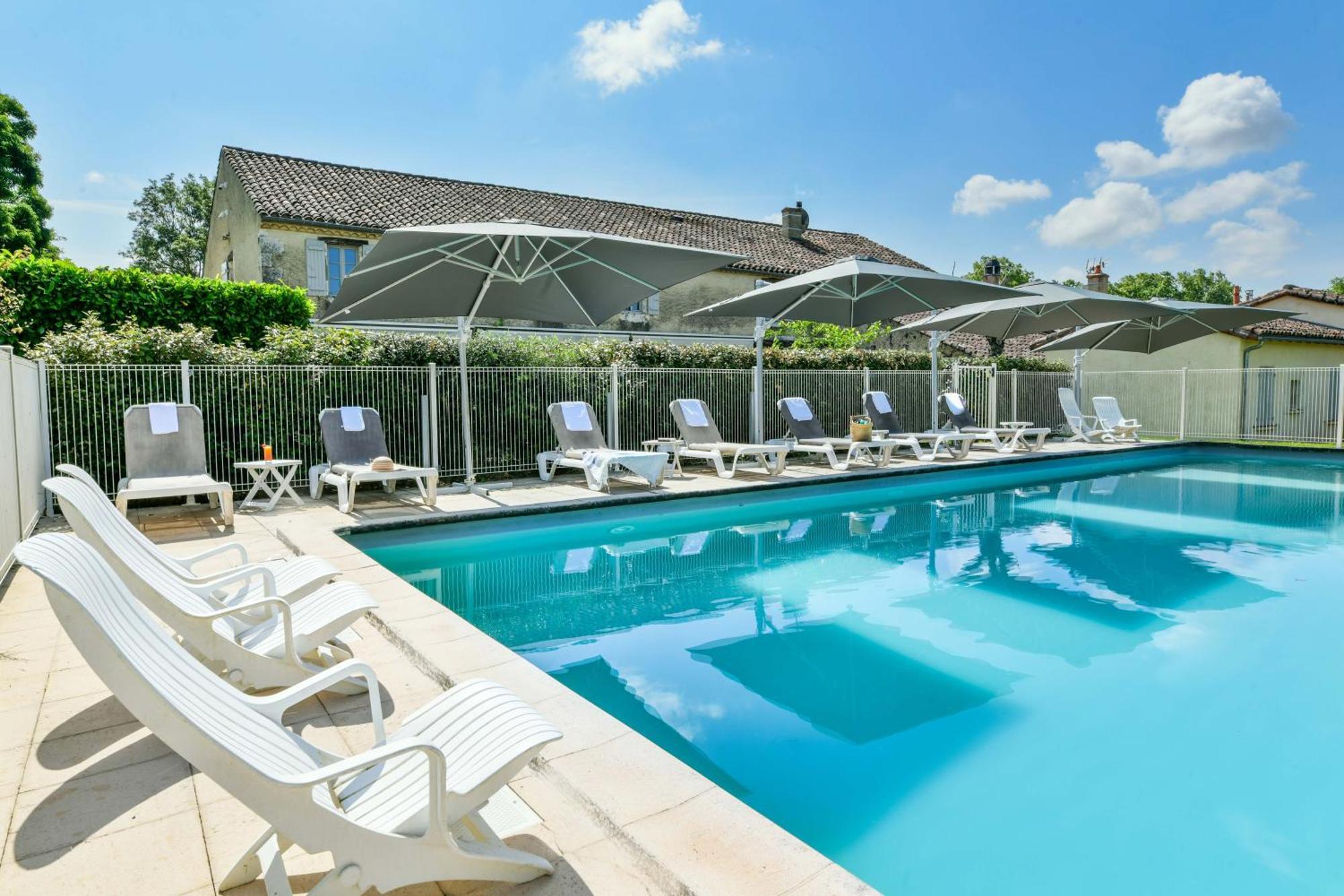 Maignaut Logis Hotel La Ferme De Flaran מראה חיצוני תמונה